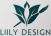 Készíts egy logót, minimál, modern designal, egy designer céghez, aminek neve Lily Design, legyen rajta egy liliom és egy ecset